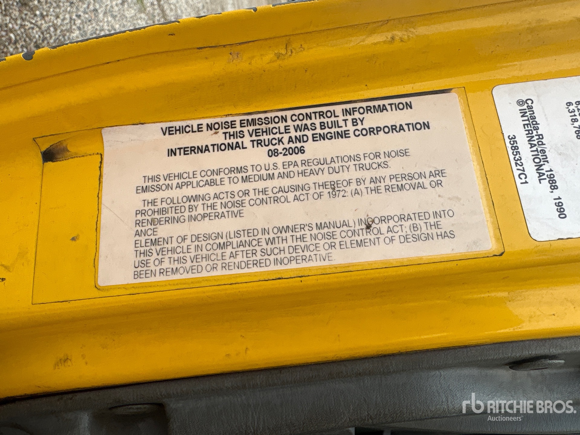 2007 International WORKSTAR 7400