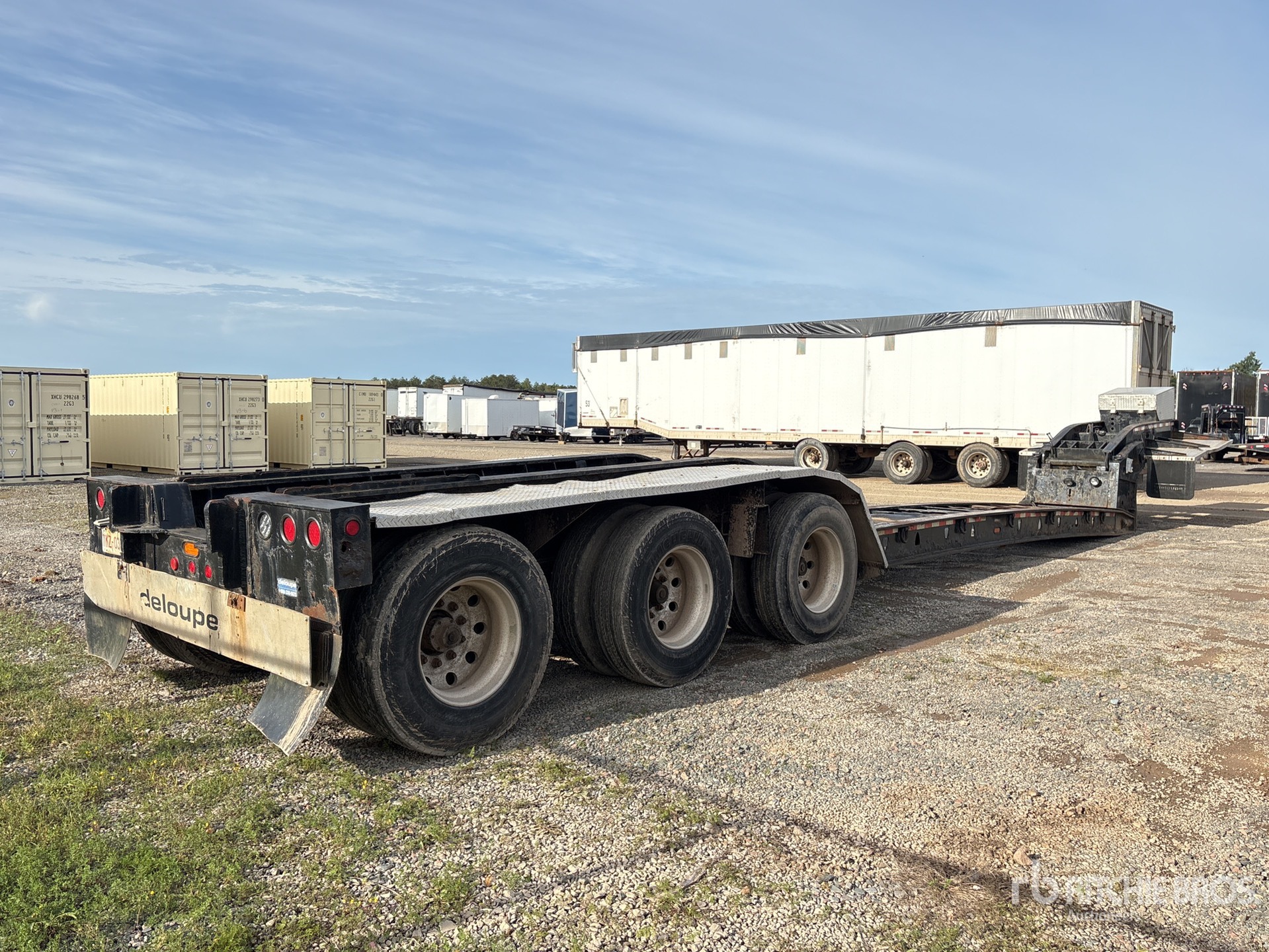 2008 Deloupe 60 TON TRI/A BEAM REMOVABLE GOO ...