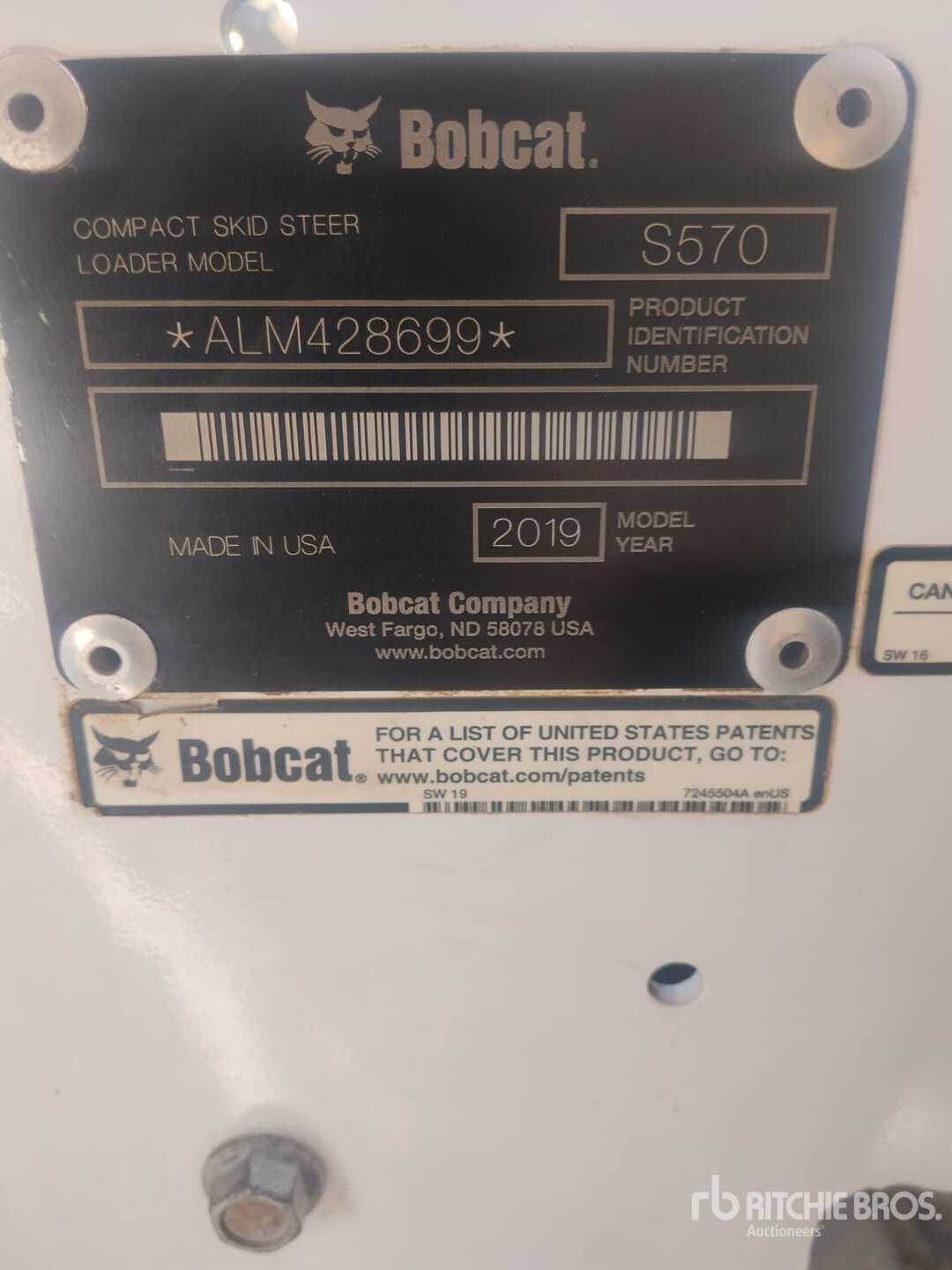 2019 Bobcat S570