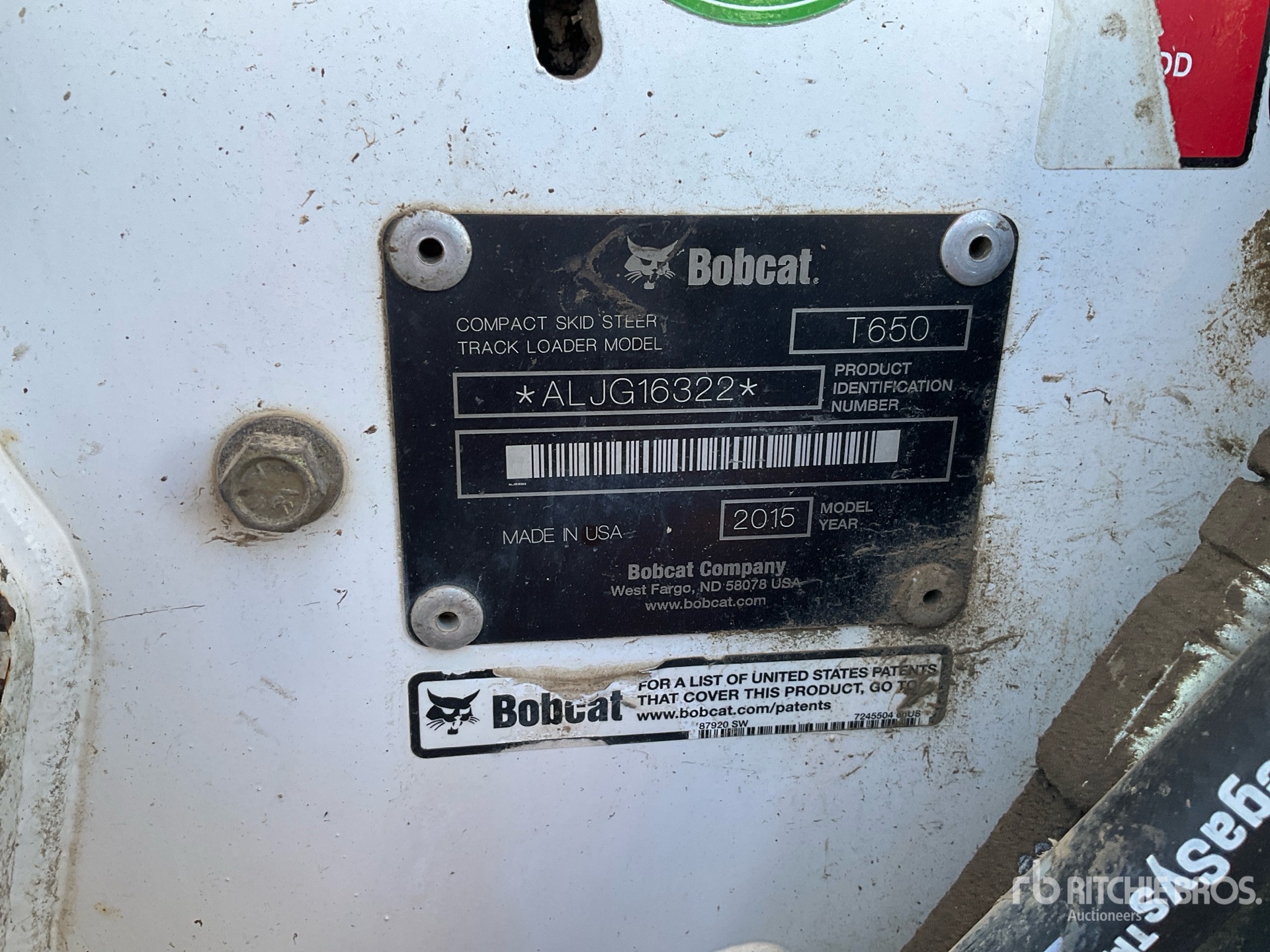 2015 Bobcat T650
