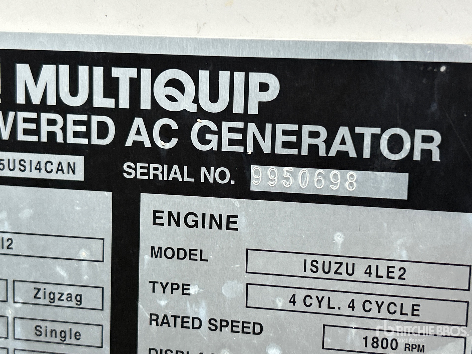 2018 Multiquip DCA25USI4CAN