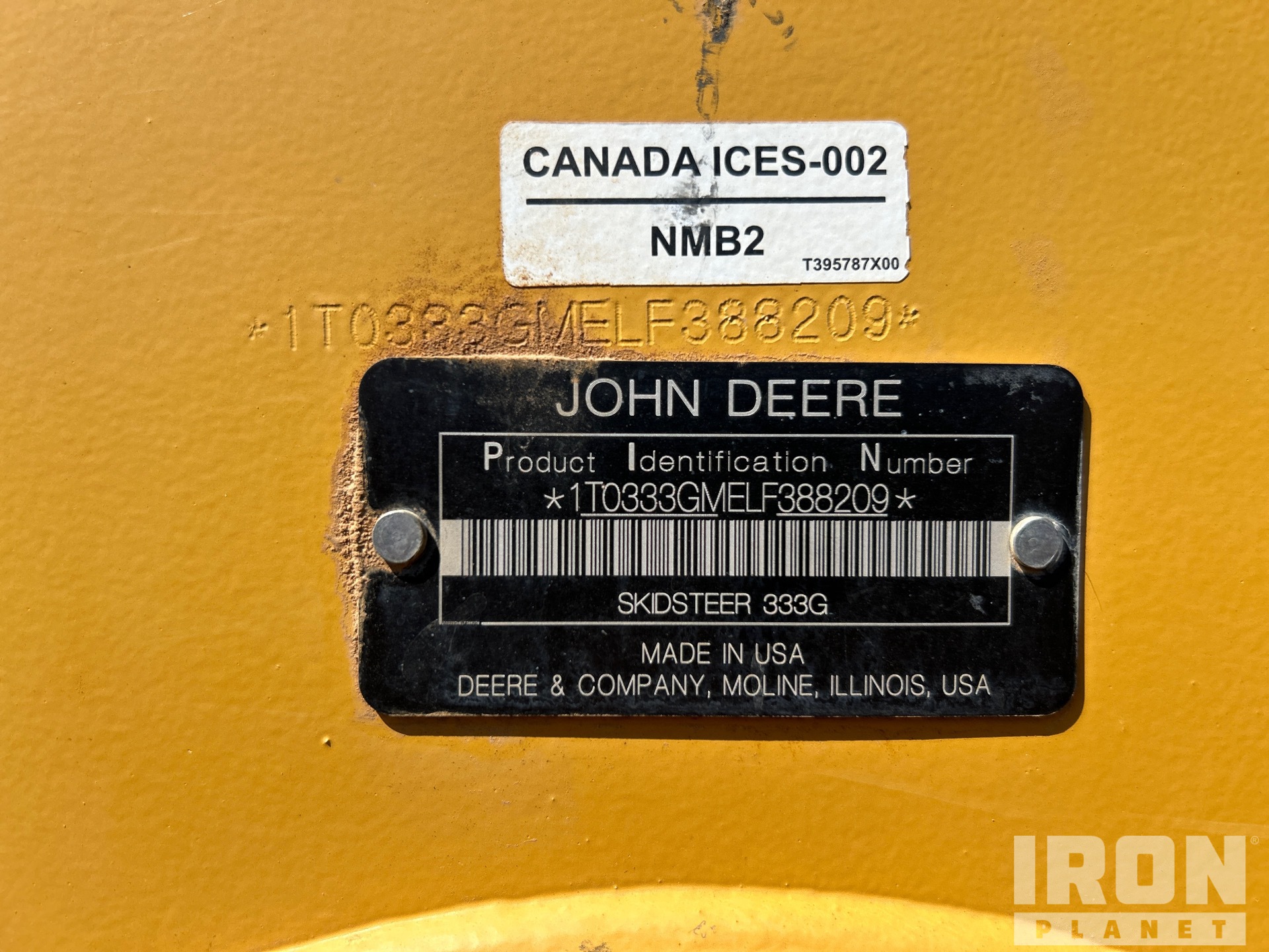 2020 John Deere 333G