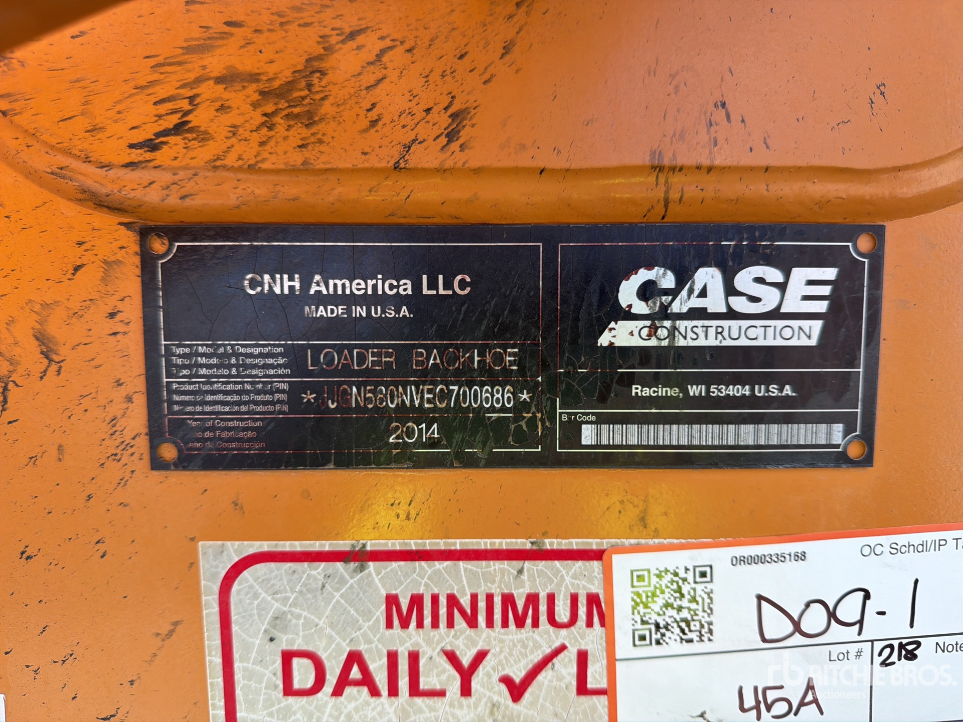 Case 580N