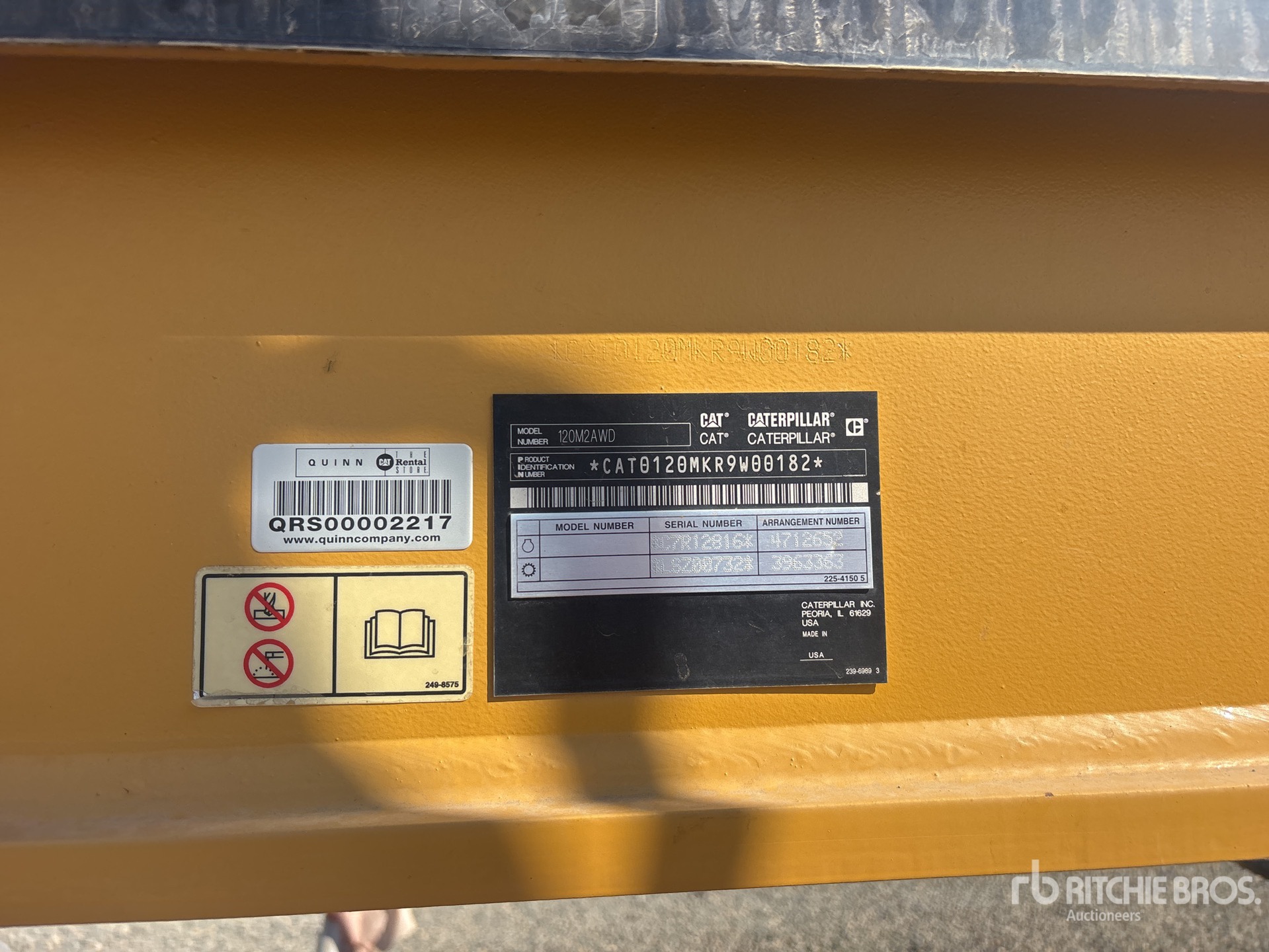 2015 Caterpillar 120M2 VHP