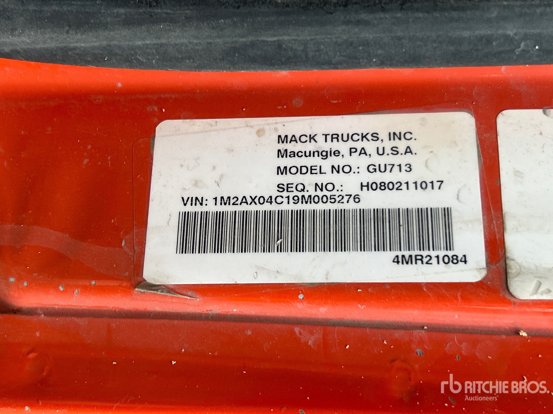 2009 Mack GU713