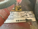 Engine with Emission Label