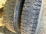 Underbody with Left Front Drive Tires