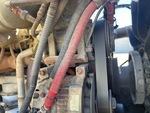Engine with A/C Compressor