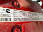 Engine with Emission Label
