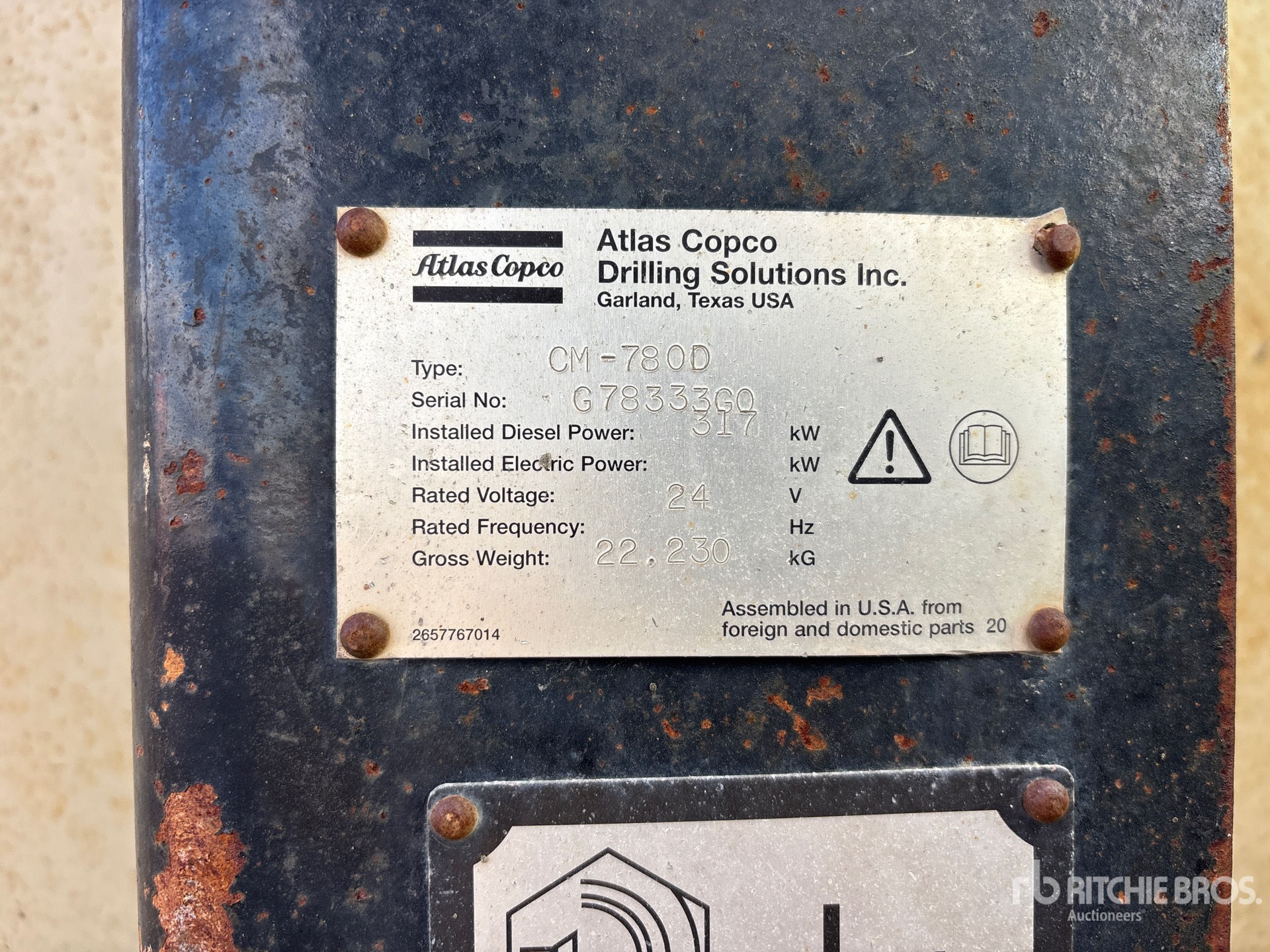 2006 Ingersoll Rand CM-780D
