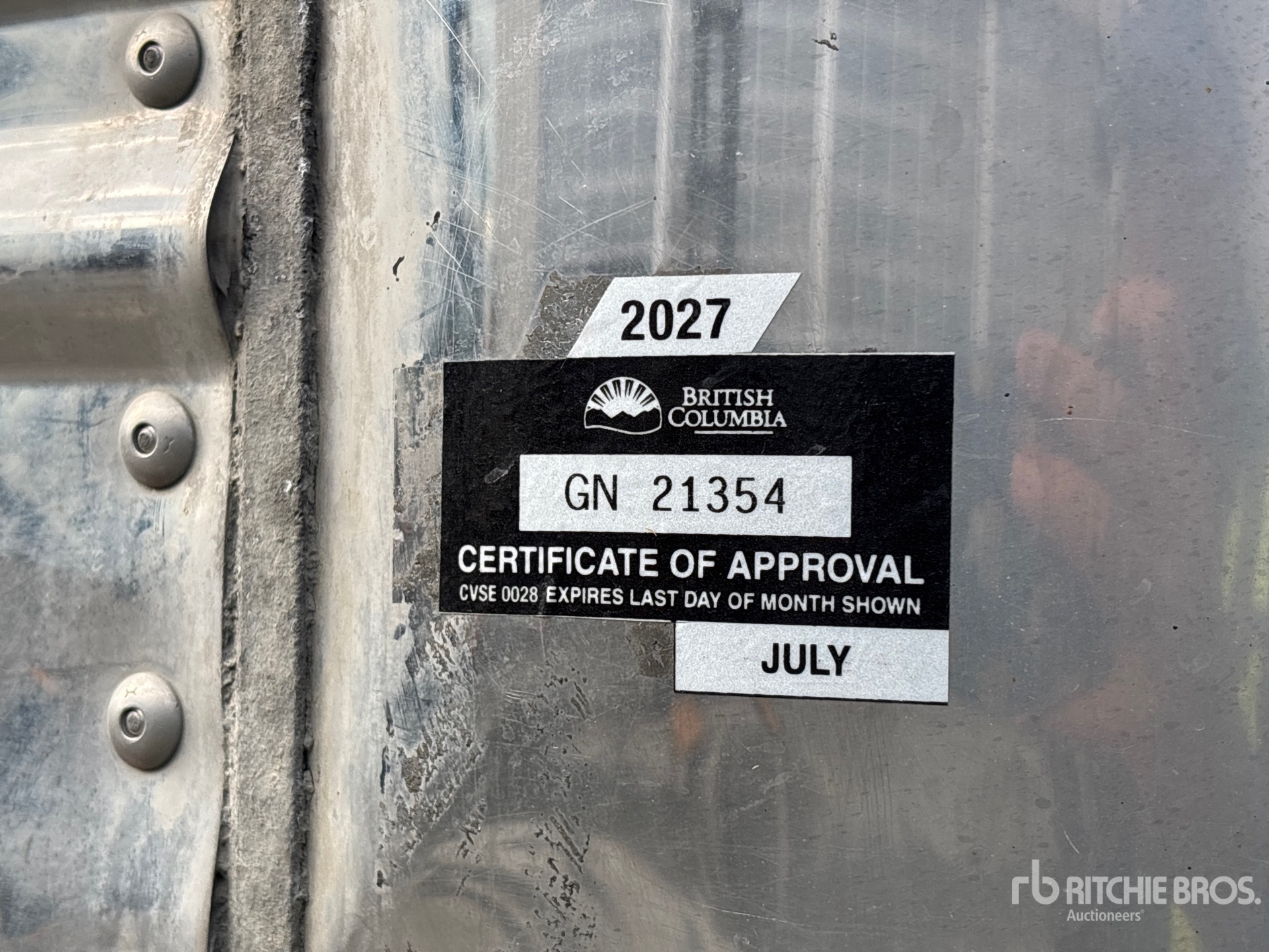 2008 Great Dane 53 ft x 102 in T/A