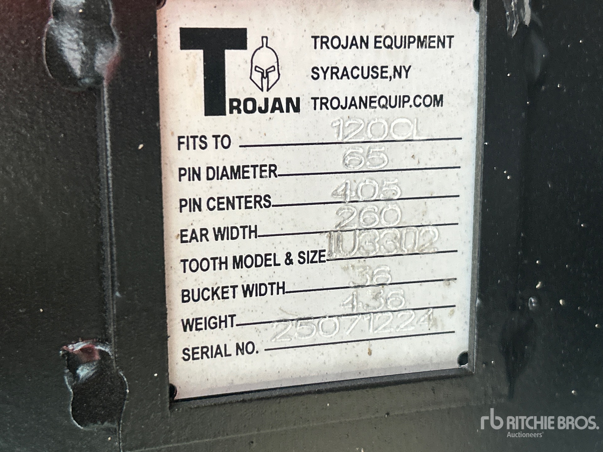 Trojan - Fits 65mm Cat 311/312/313/314 ...