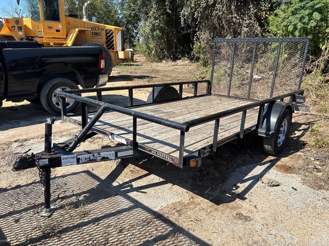 2015 Texas Bragg 12 ft S/A Utility Trailer