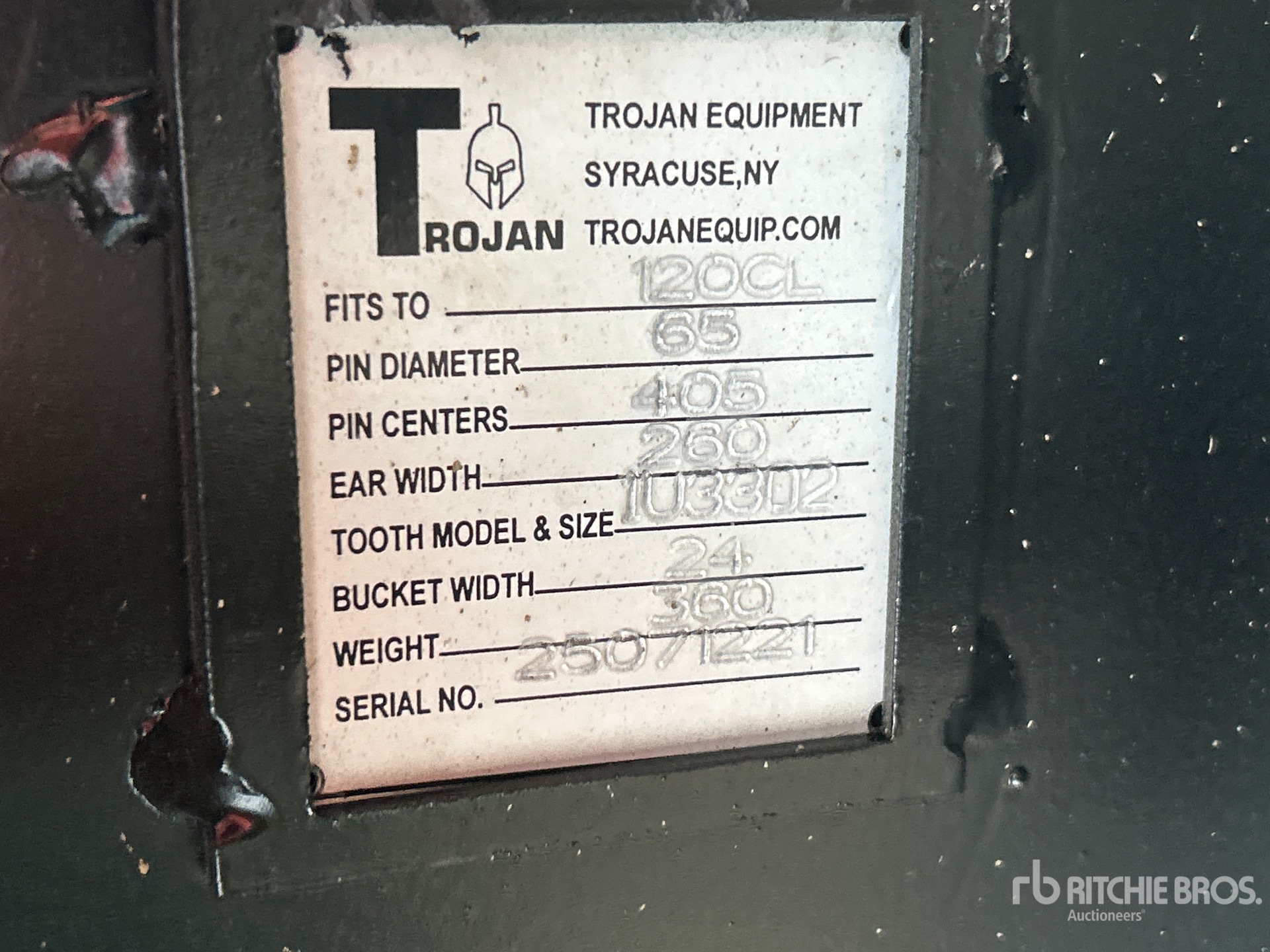 Trojan 24 in Digging - Fits Cat 311/31 ...