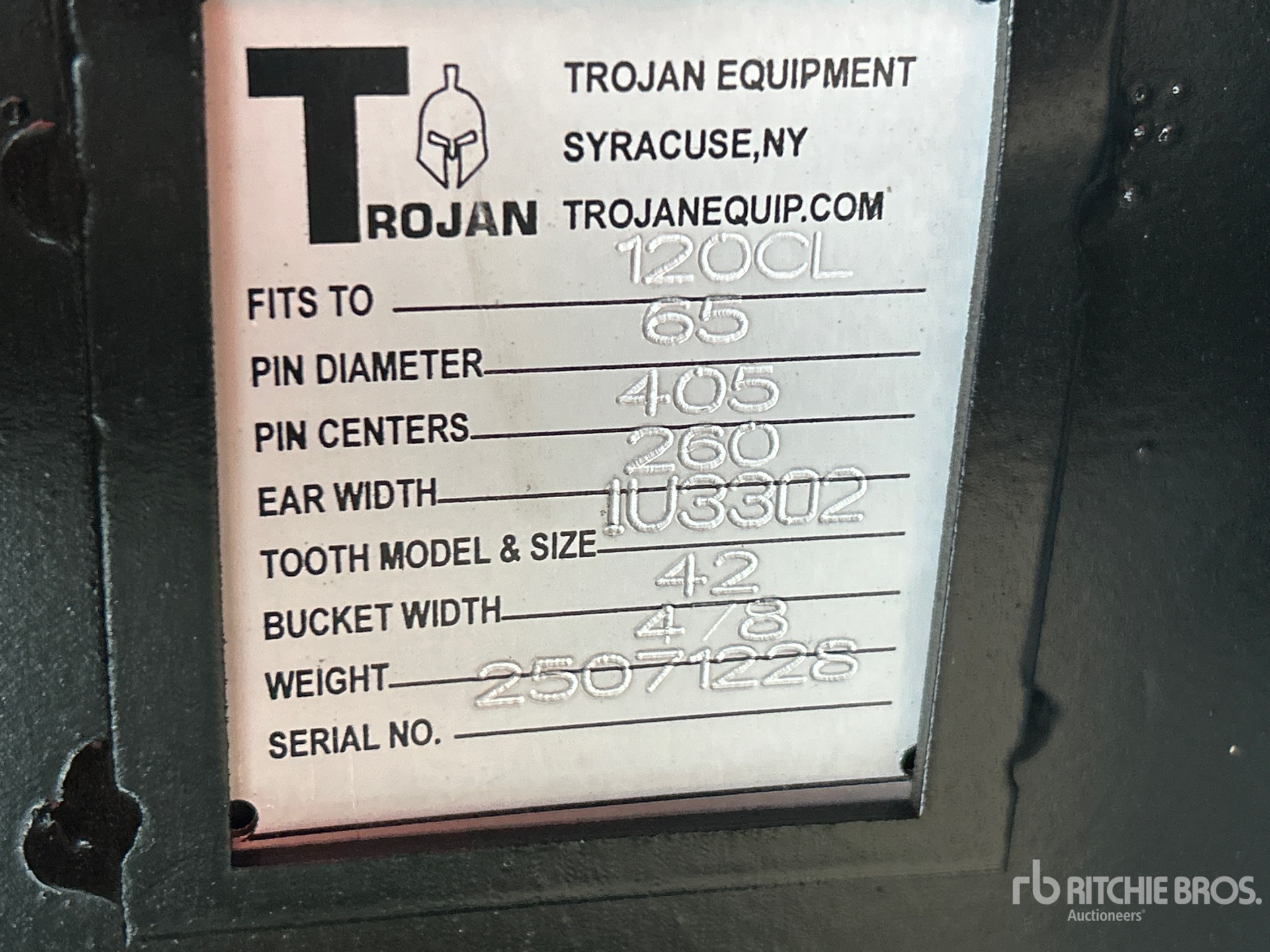Trojan 42 in Digging - Fits Cat 311/31 ...