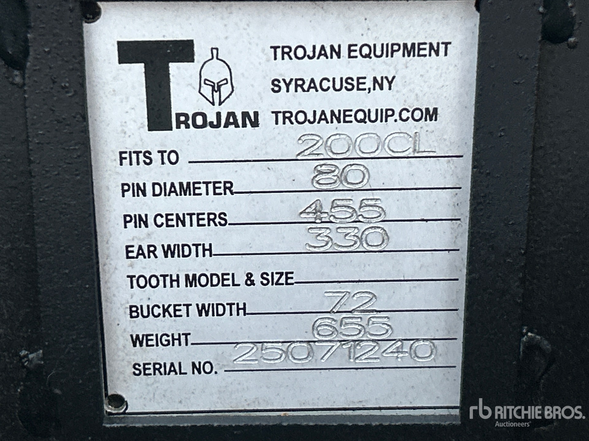 Trojan - Fits 80mm Cat 320/321/323, Hy ...
