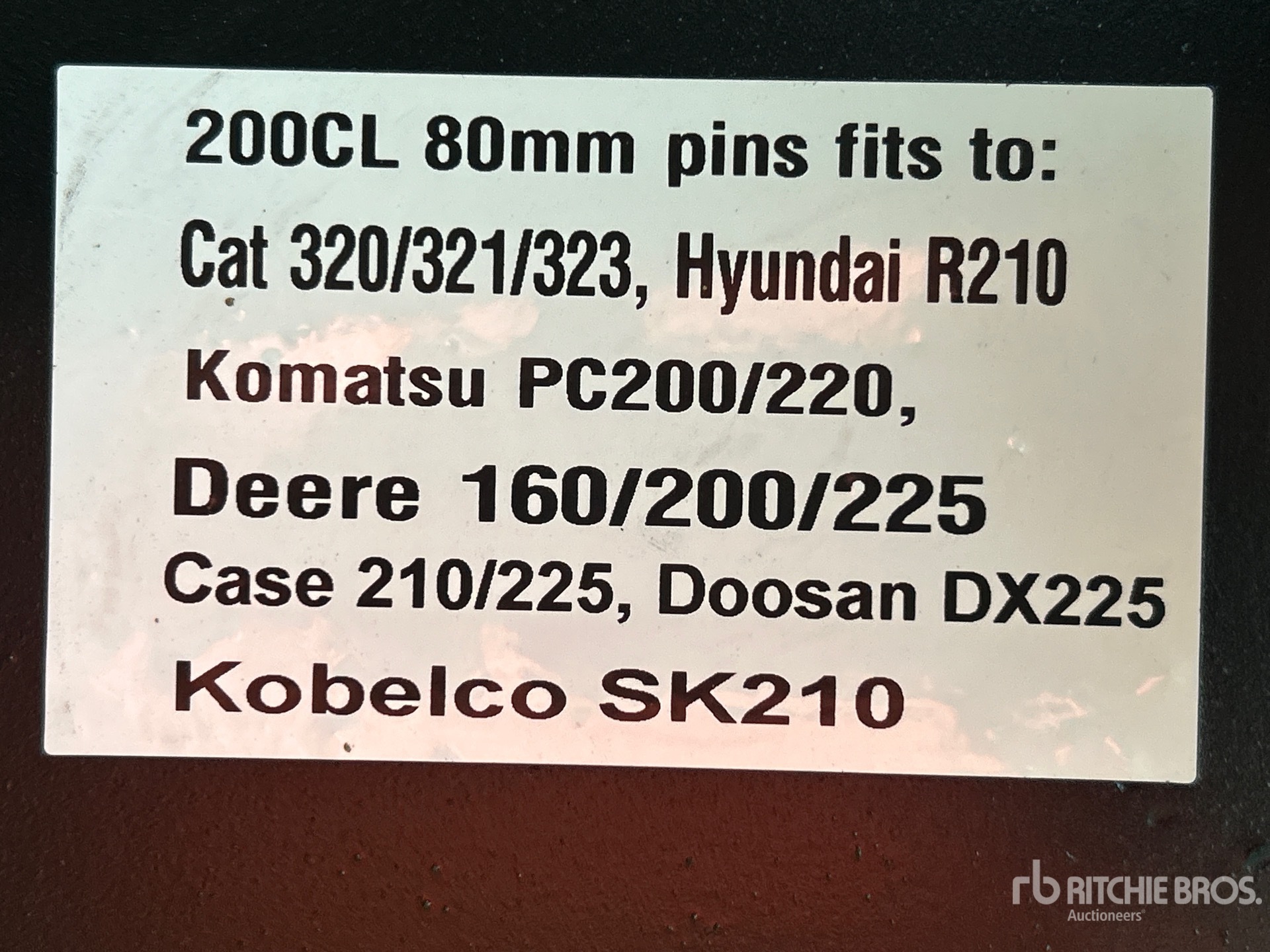 Trojan - Fits 80mm Cat 320/321/323, Hy ...