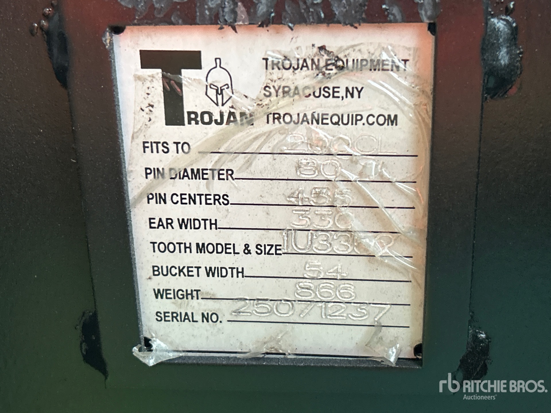 Trojan - Fits 80mm Cat 320/321/323, Hy ...