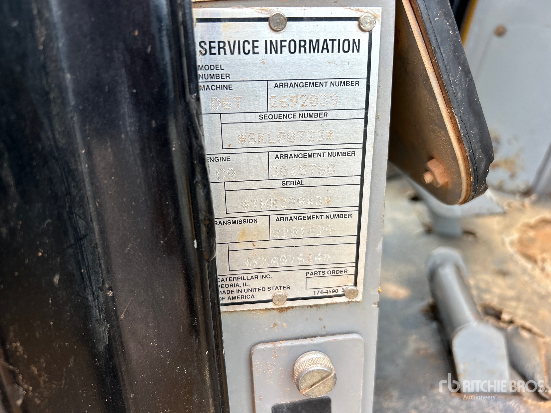 2011 Caterpillar D6T XW