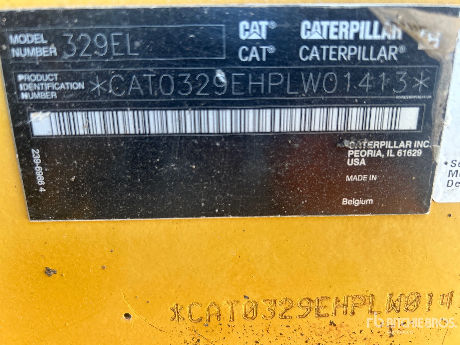 2013 Caterpillar 329E L
