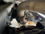 Motor with Diesel Particulate Filter