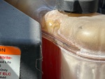Motor with Cooling System Leaks