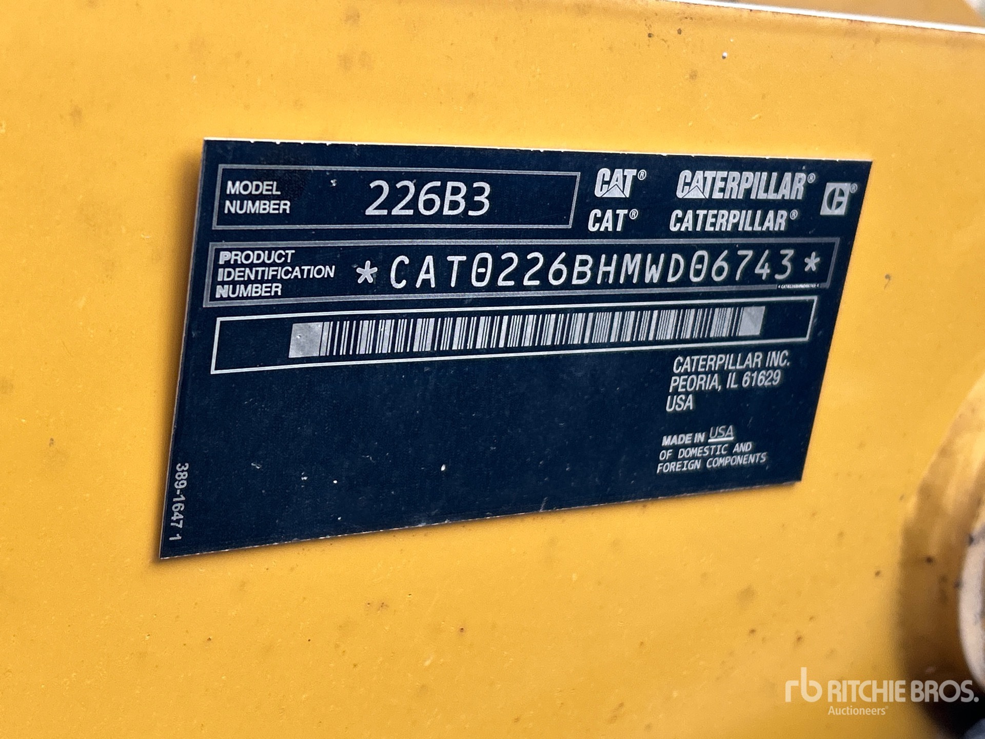 2014 Caterpillar 226B3