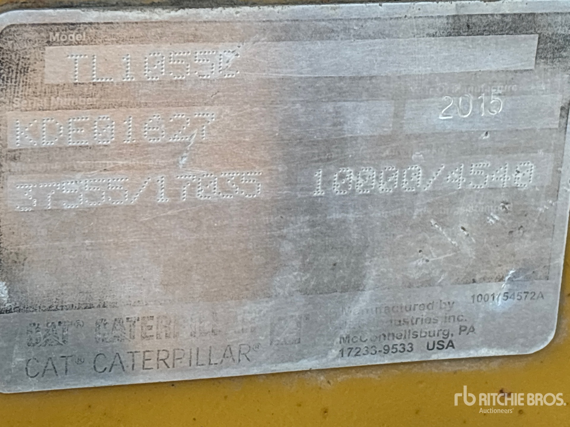 2015 Caterpillar TL1055C