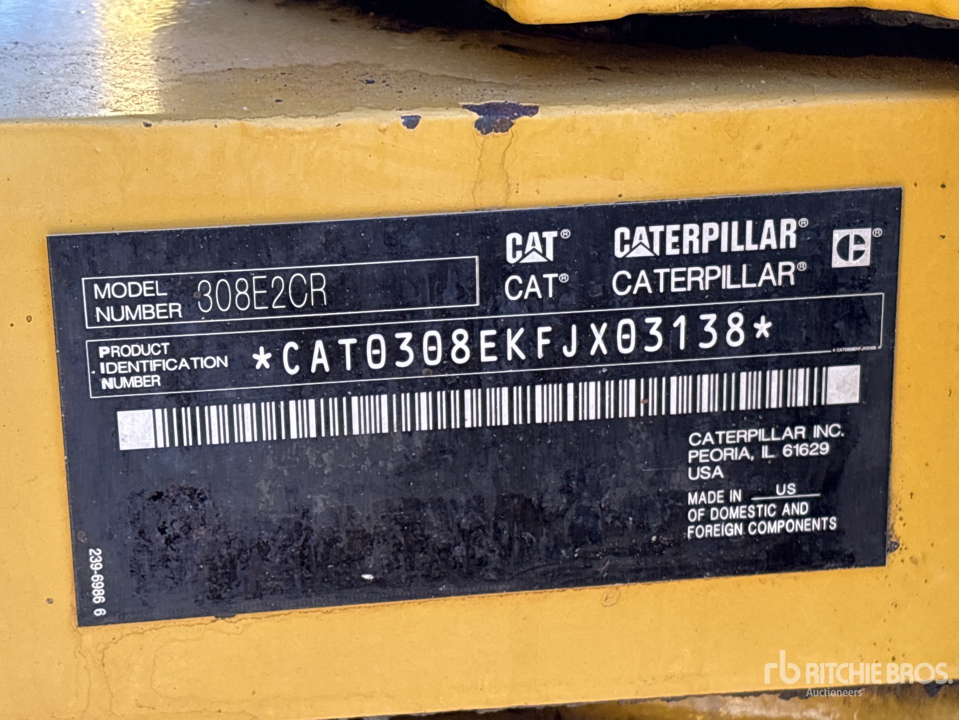 2015 Caterpillar 308E2 CR