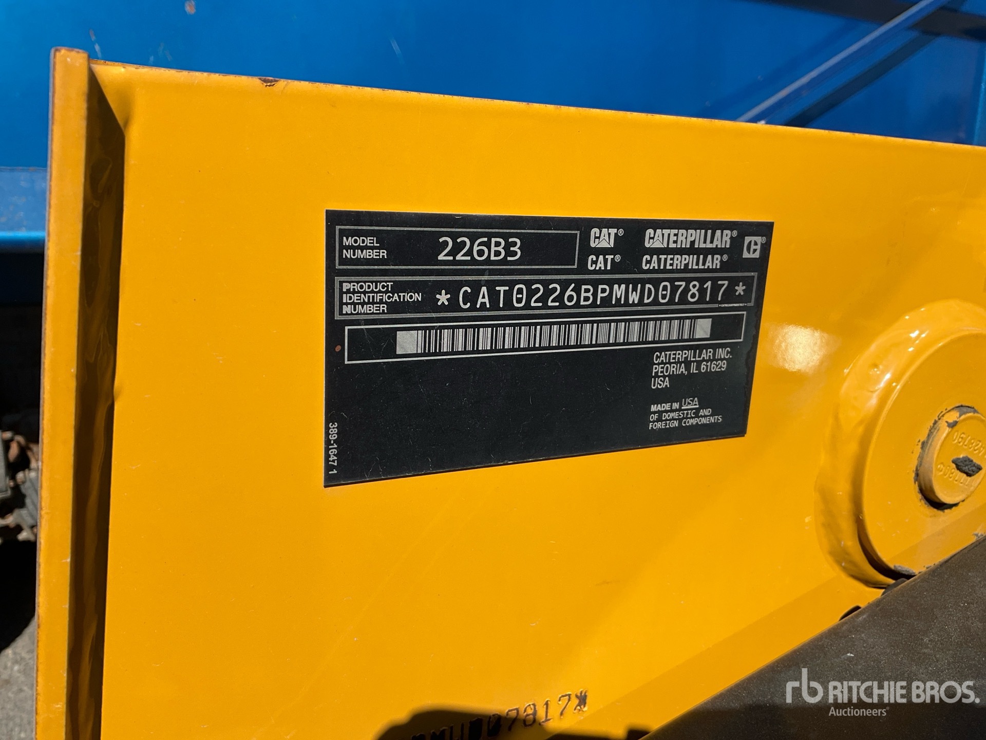 2015 Caterpillar 226B3