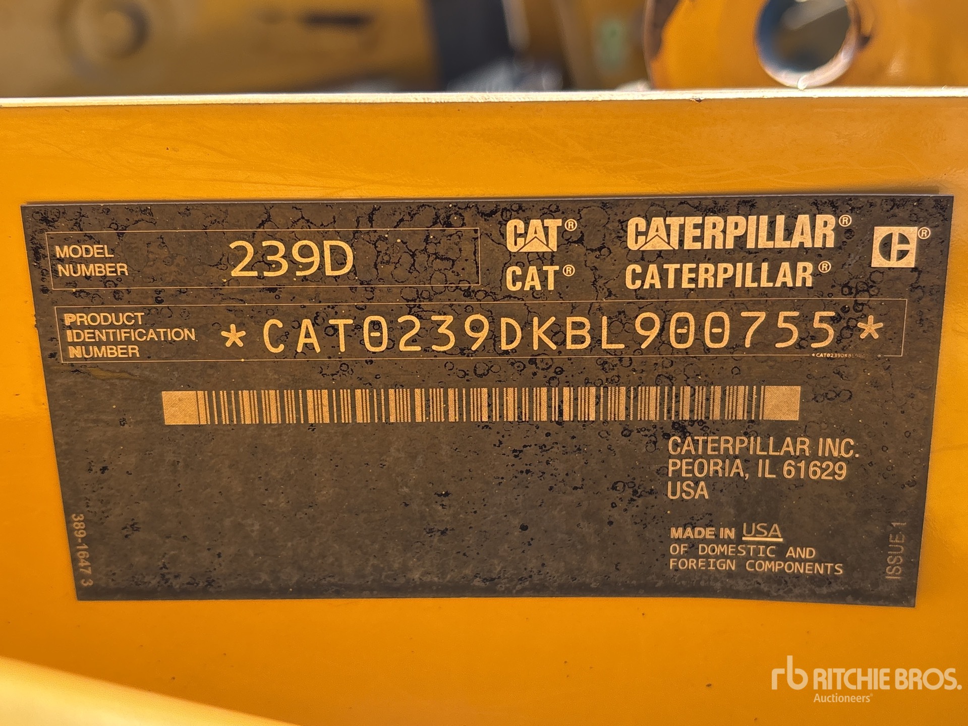 2016 Caterpillar 239D