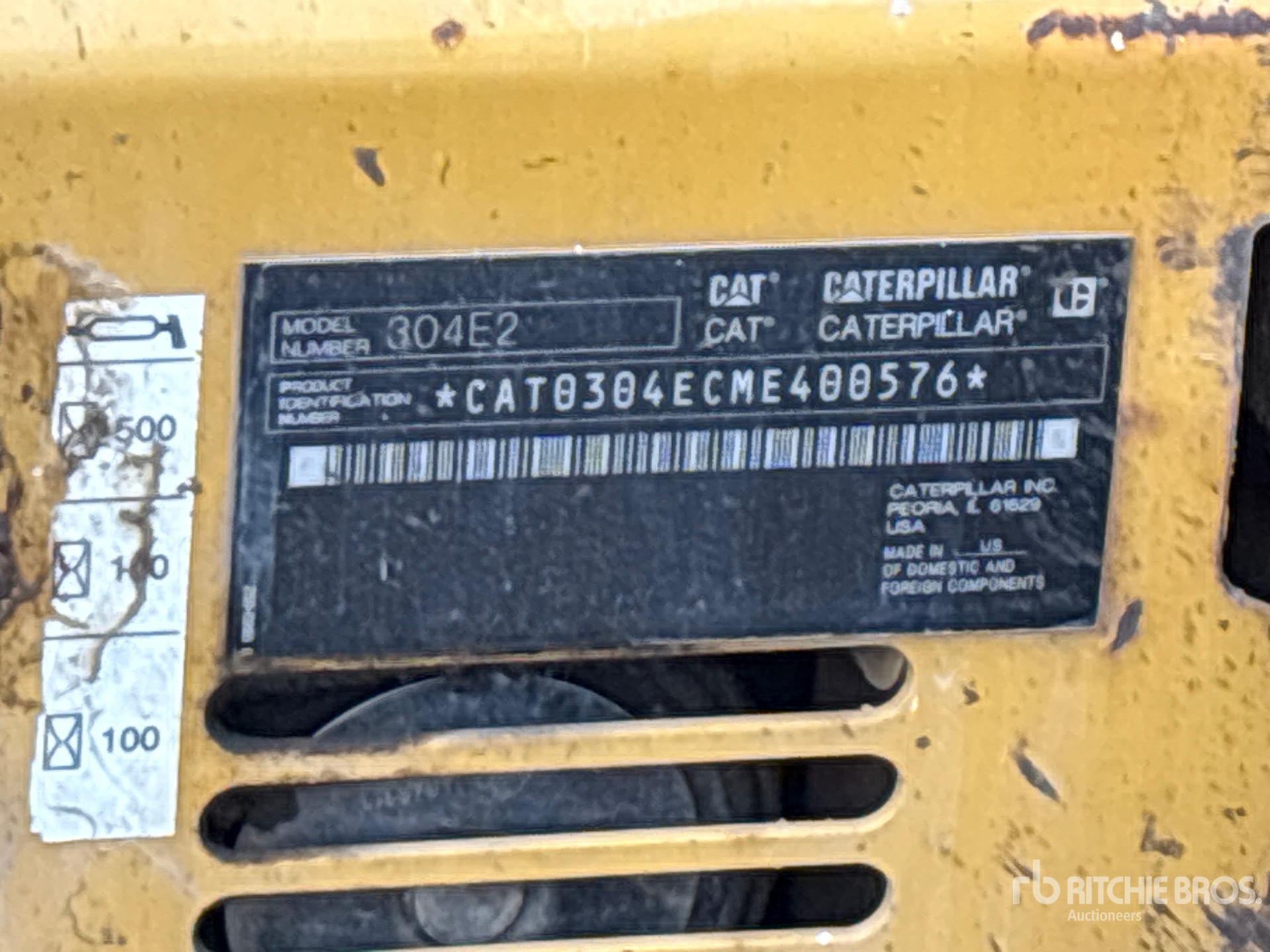 2016 Caterpillar 304E2 CR