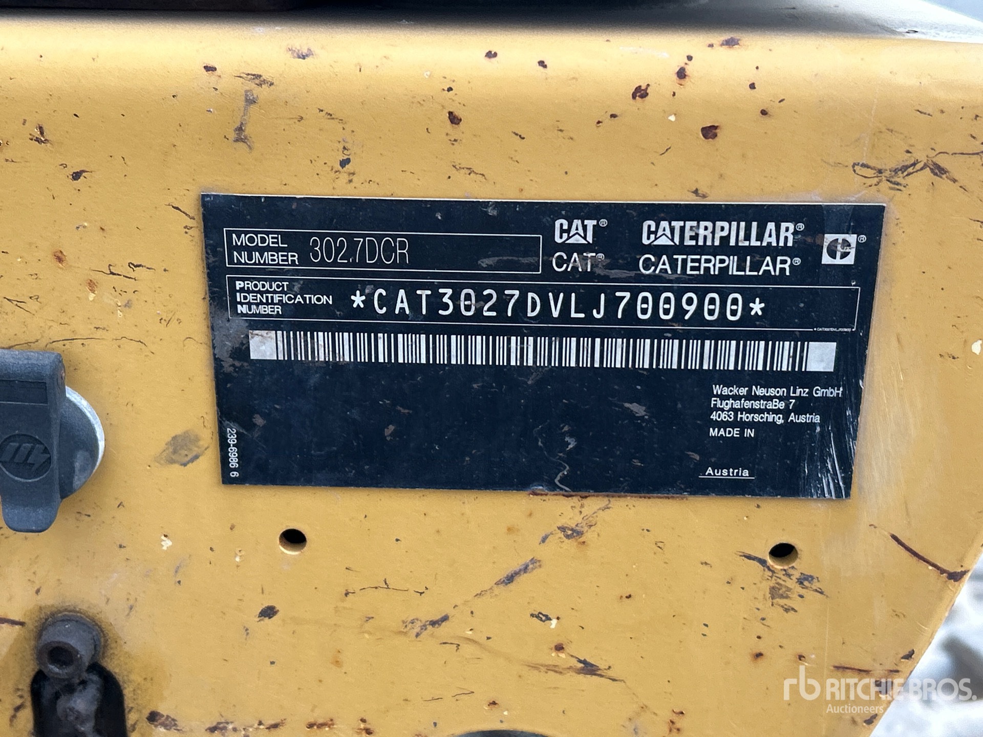 2016 Caterpillar 302.7D CR