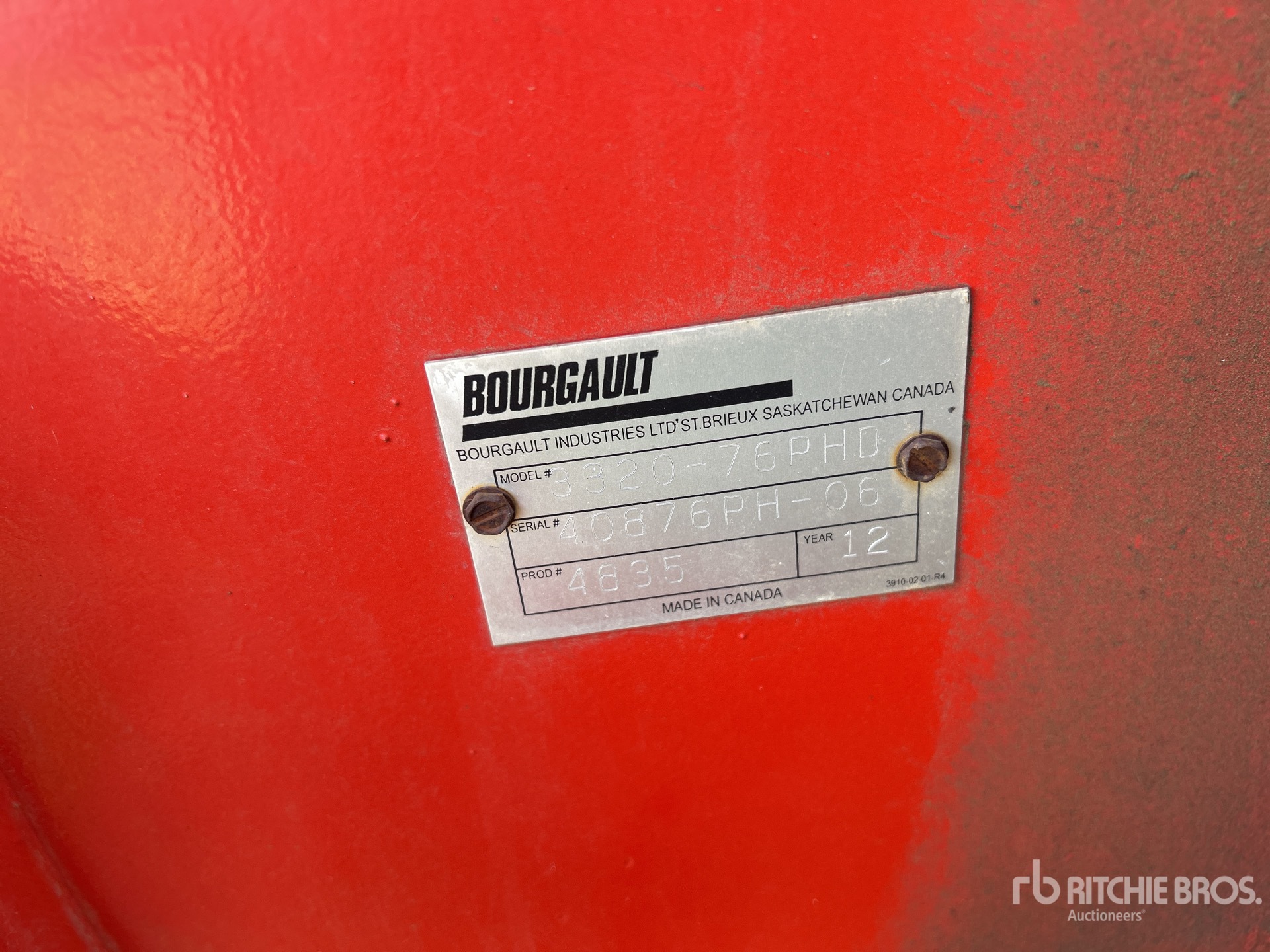 2012 Bourgault 3320