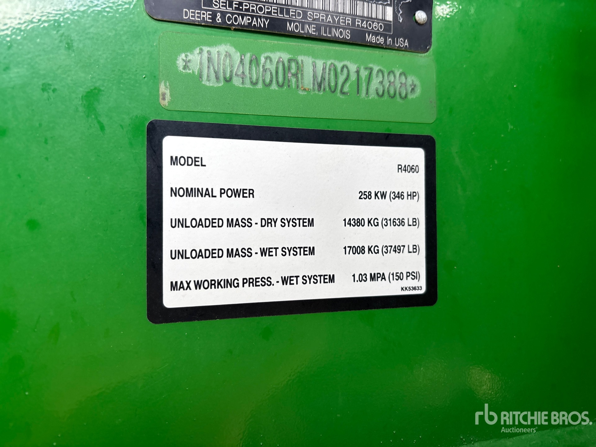 2021 John Deere R4060
