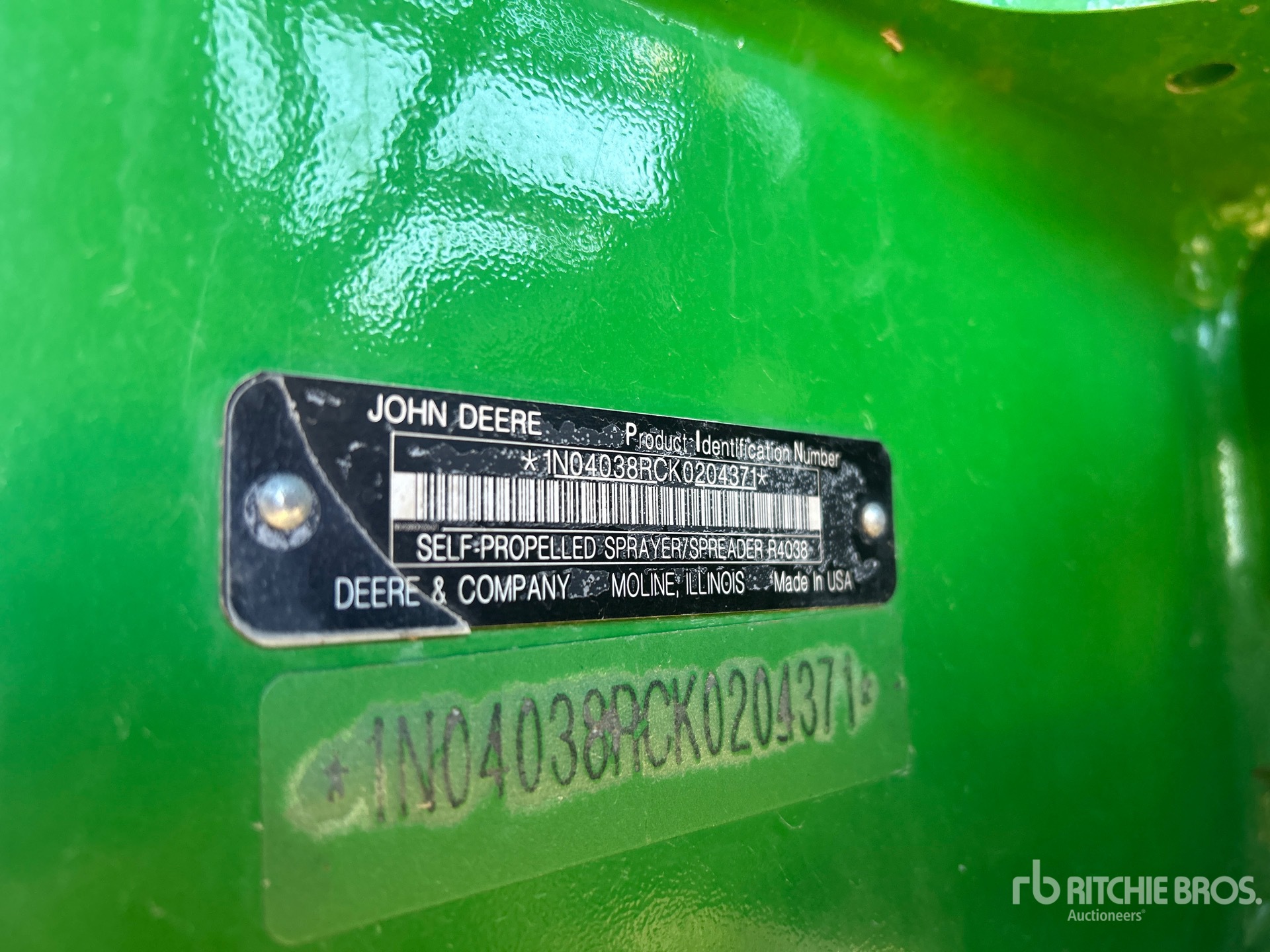 2020 John Deere R4038