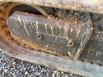 Undercarriage with Left Track Tensioner