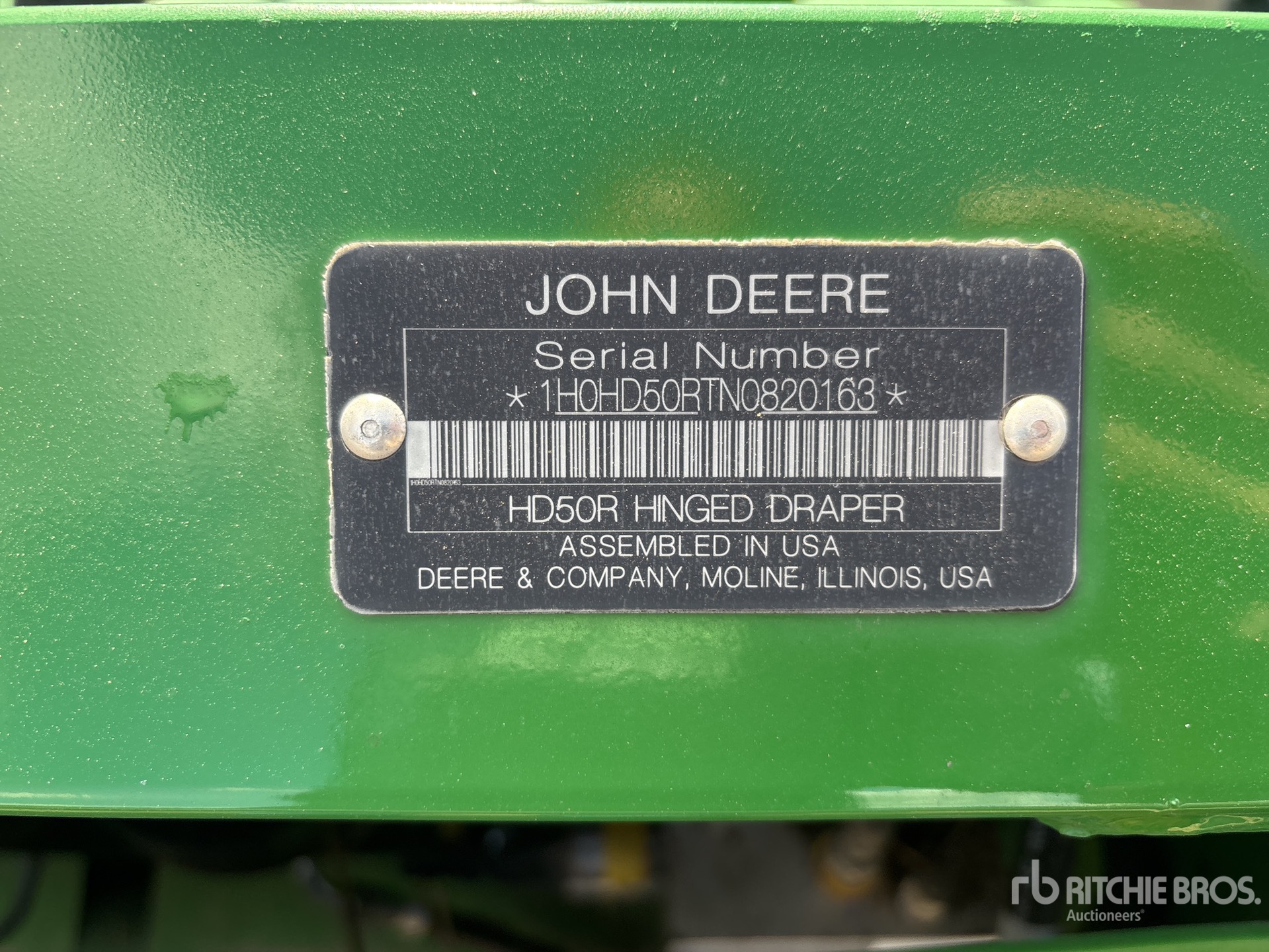 2022 John Deere HD50R