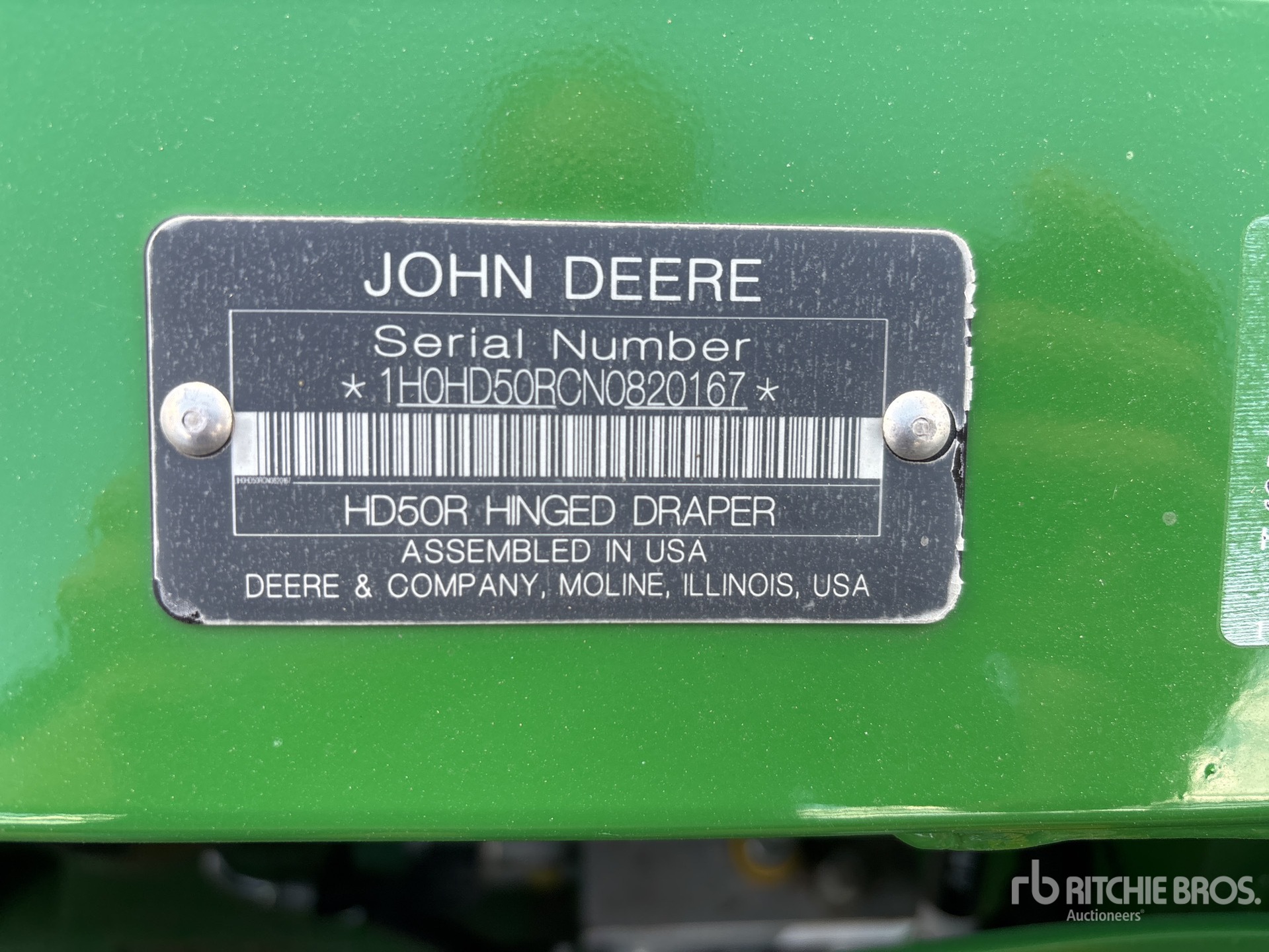 2022 John Deere HD50R