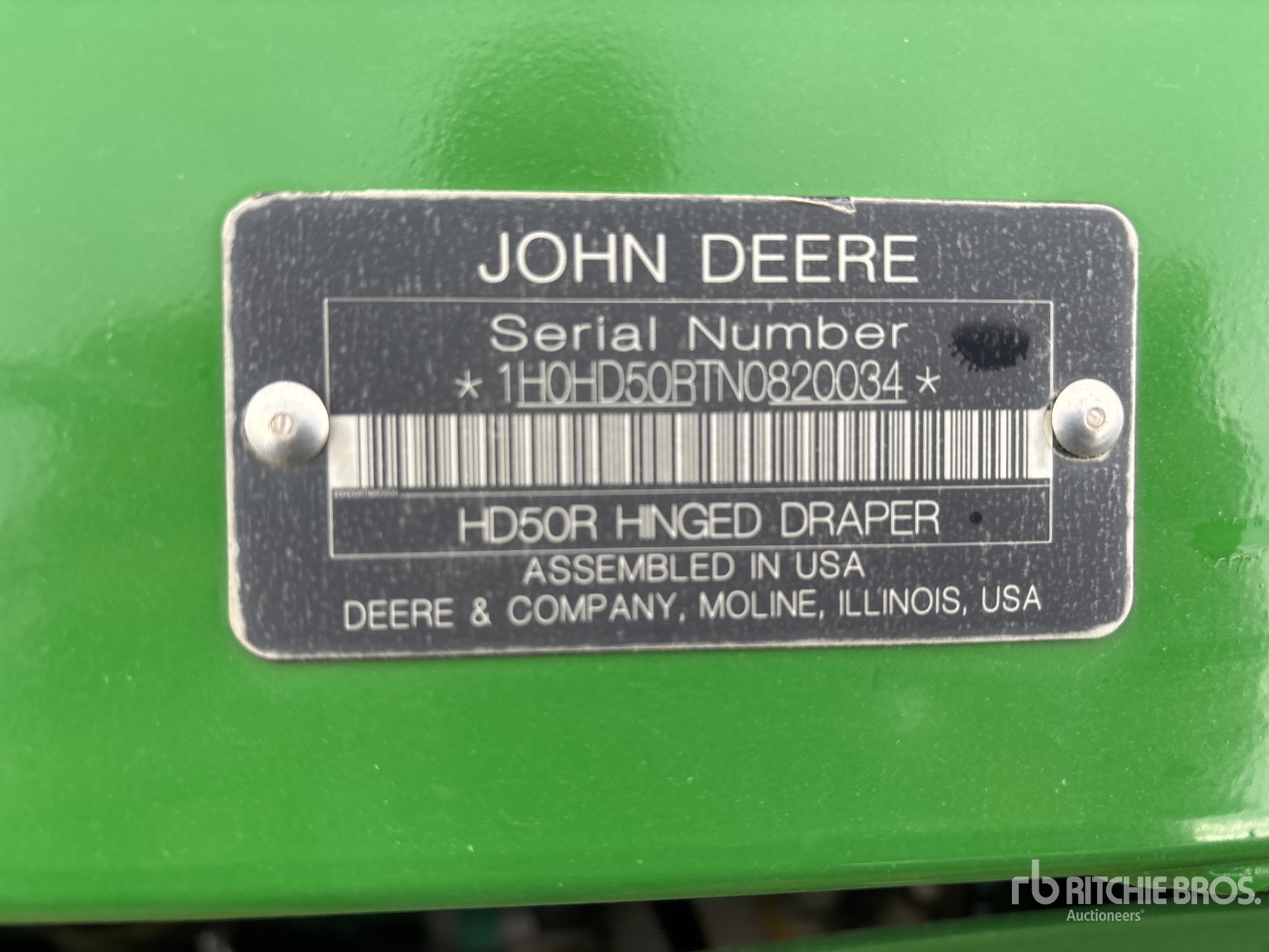 2022 John Deere HD50R