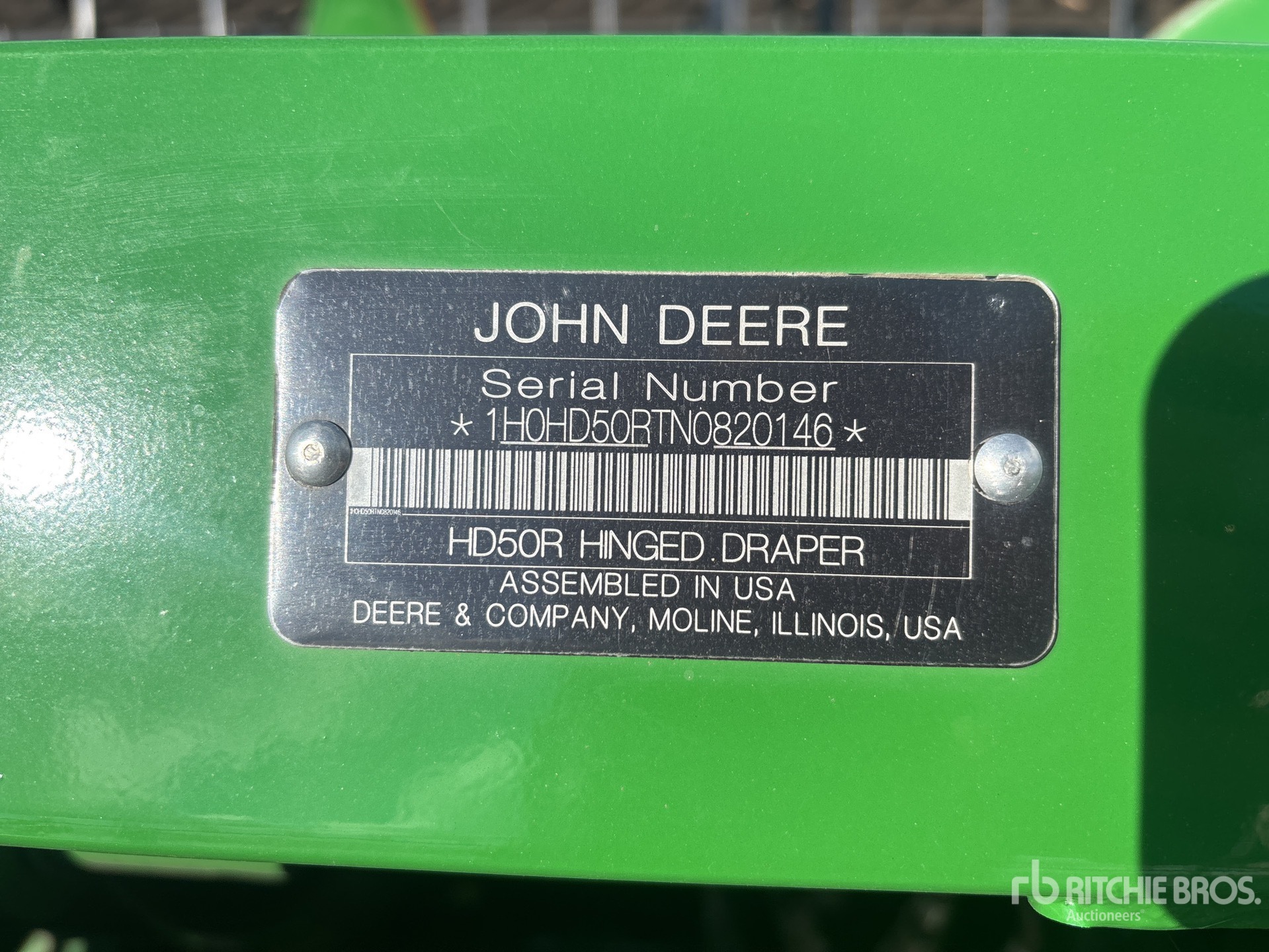 2022 John Deere HD50R