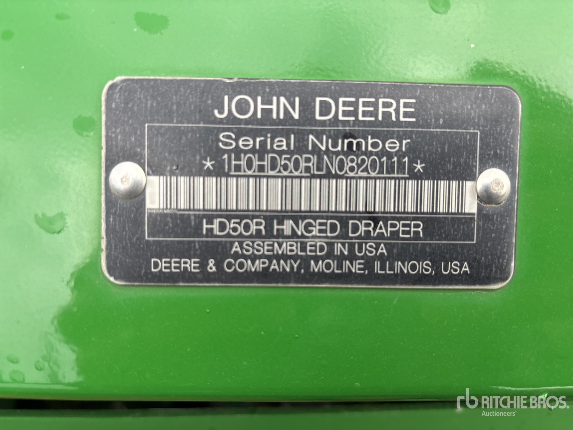 2022 John Deere HD50R