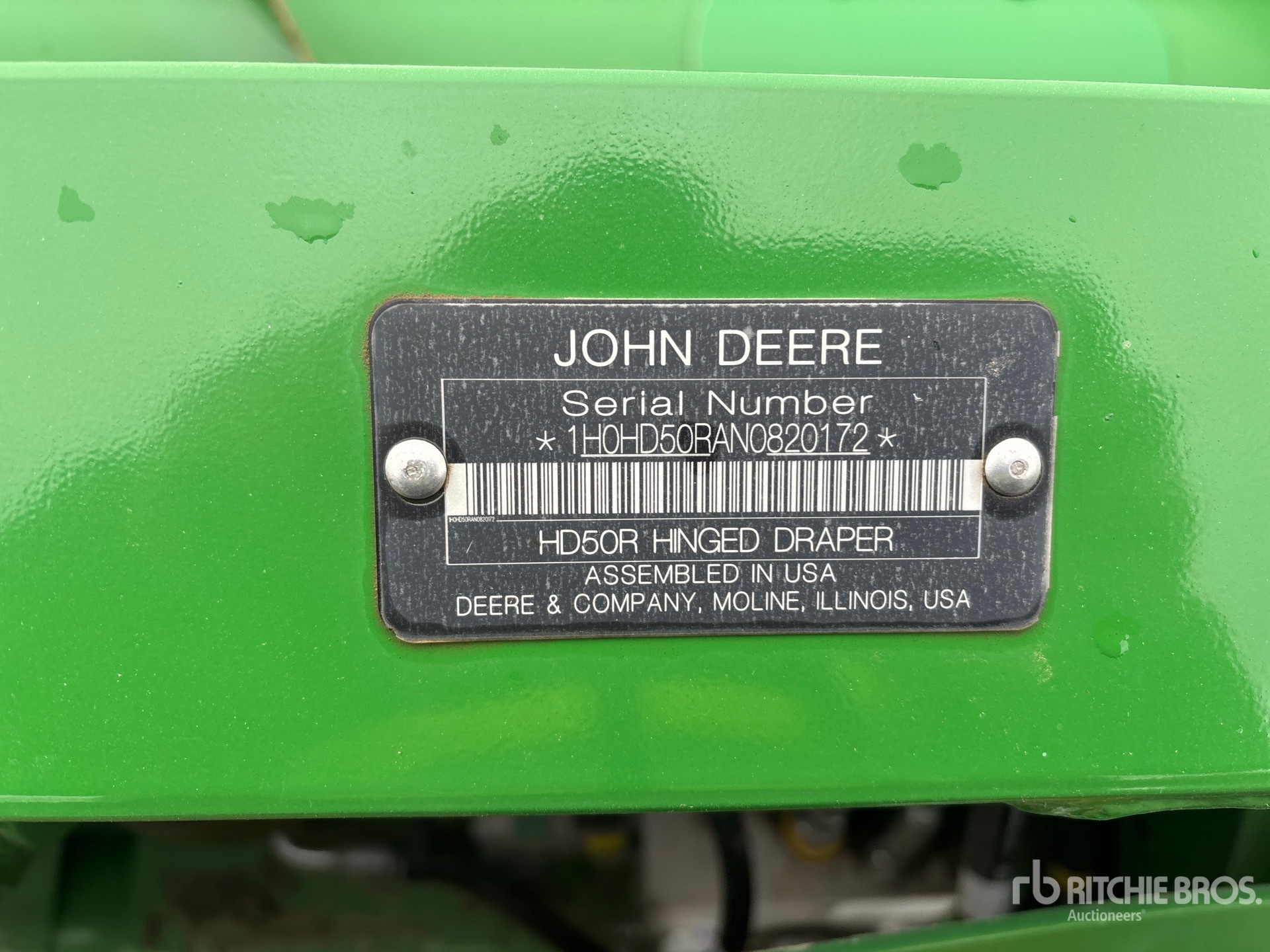 2022 John Deere HD50R