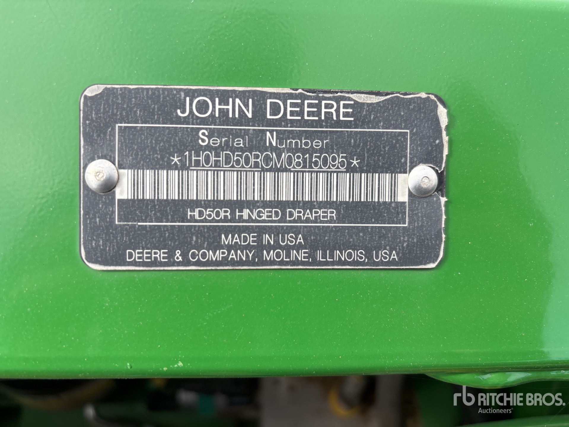 2021 John Deere HD50R