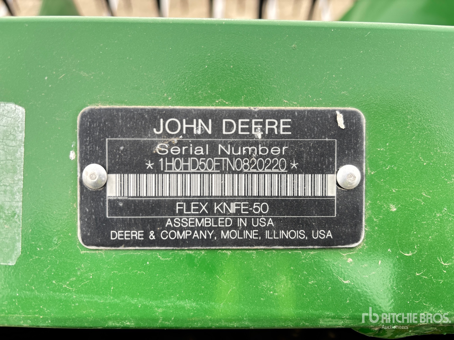 2022 John Deere HD50F