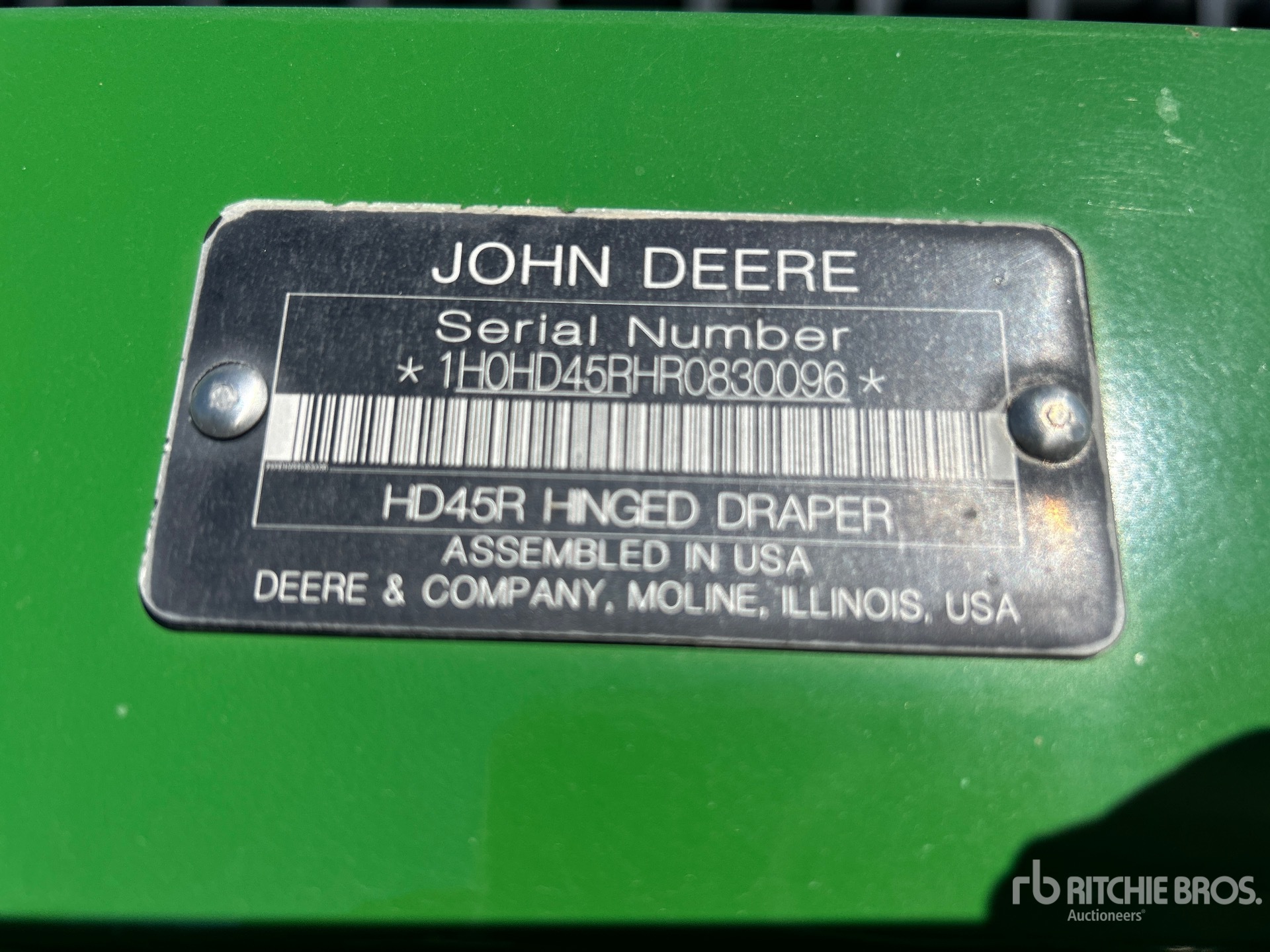 2024 John Deere HD45R