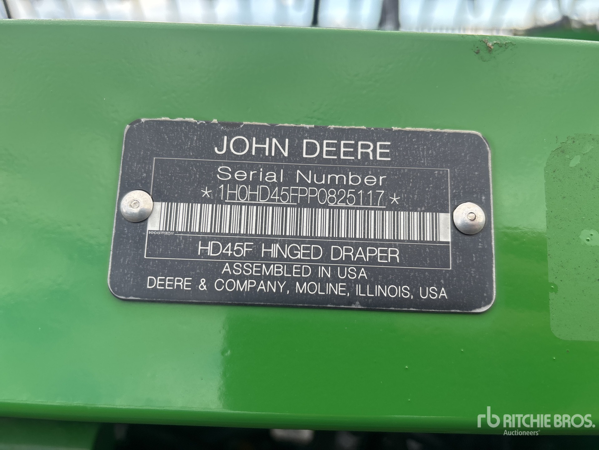 2023 John Deere HD45F
