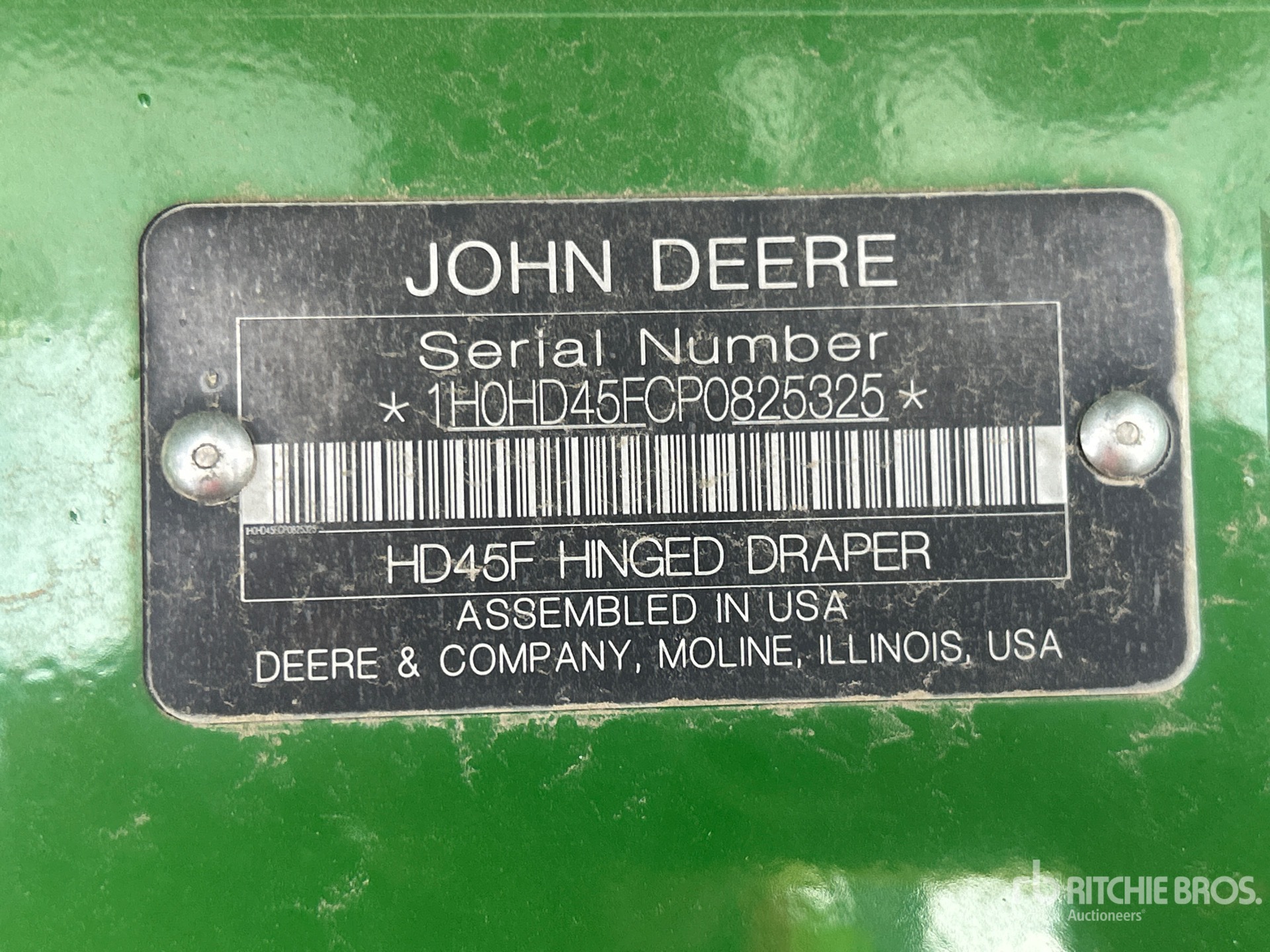 2023 John Deere HD45F