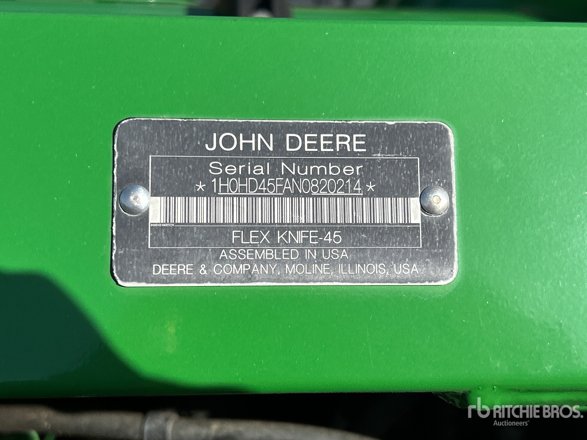 2022 John Deere HD45F