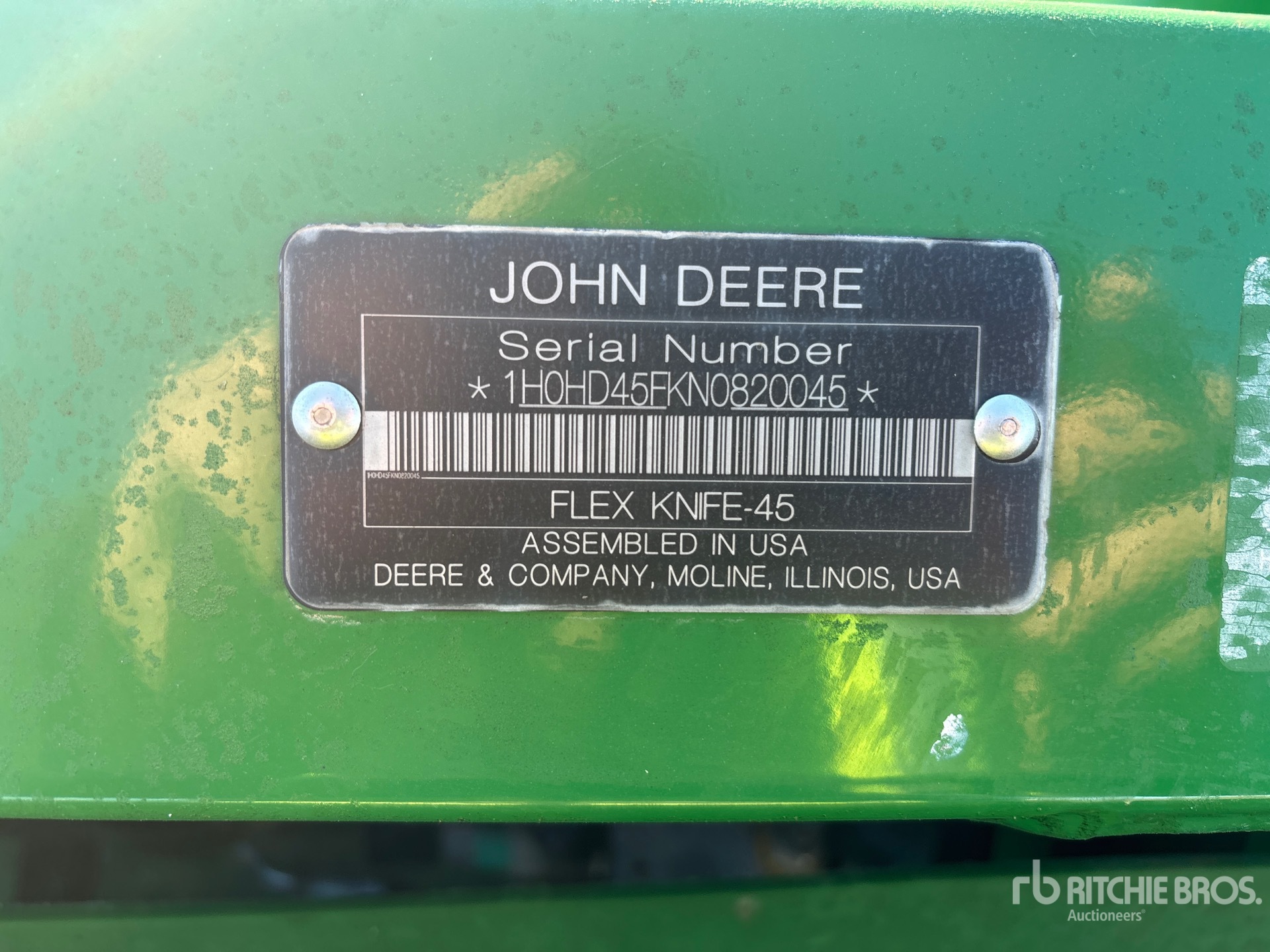 2022 John Deere HD45F